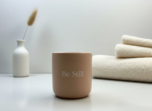 Be Still Soy Candle – Clean Burning, Artisan Fragrance, Eco & Pet Friendly 10 oz Candle