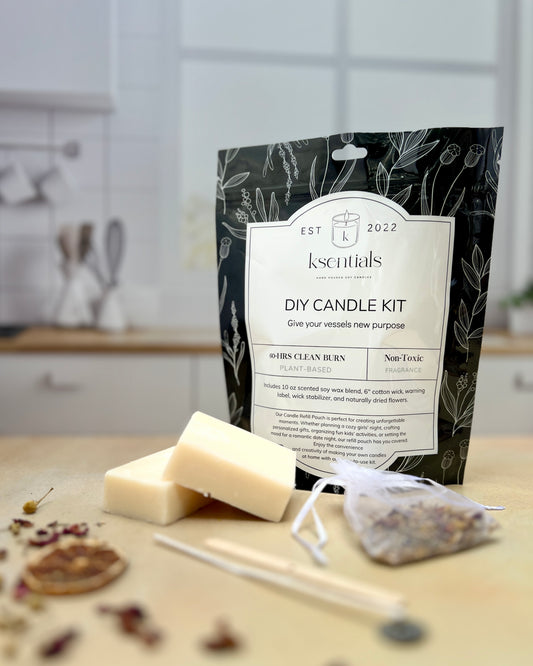 DIY Candle Refill Kit: Create Your Custom Scented Candle 10 oz