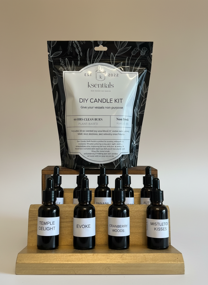 DIY Candle Refill Kit: Create Your Custom Scented Candle 10 oz