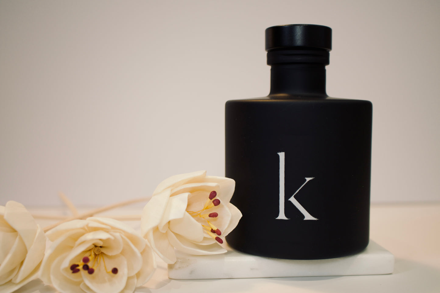 Reed Diffuser – 4 oz Matte Black Glass, Long-Lasting, Flame-Free Home Fragrance | Handmade in Miami Fall Scent Collection. Perfect gift for women, mom, sister, anniversary, holidays