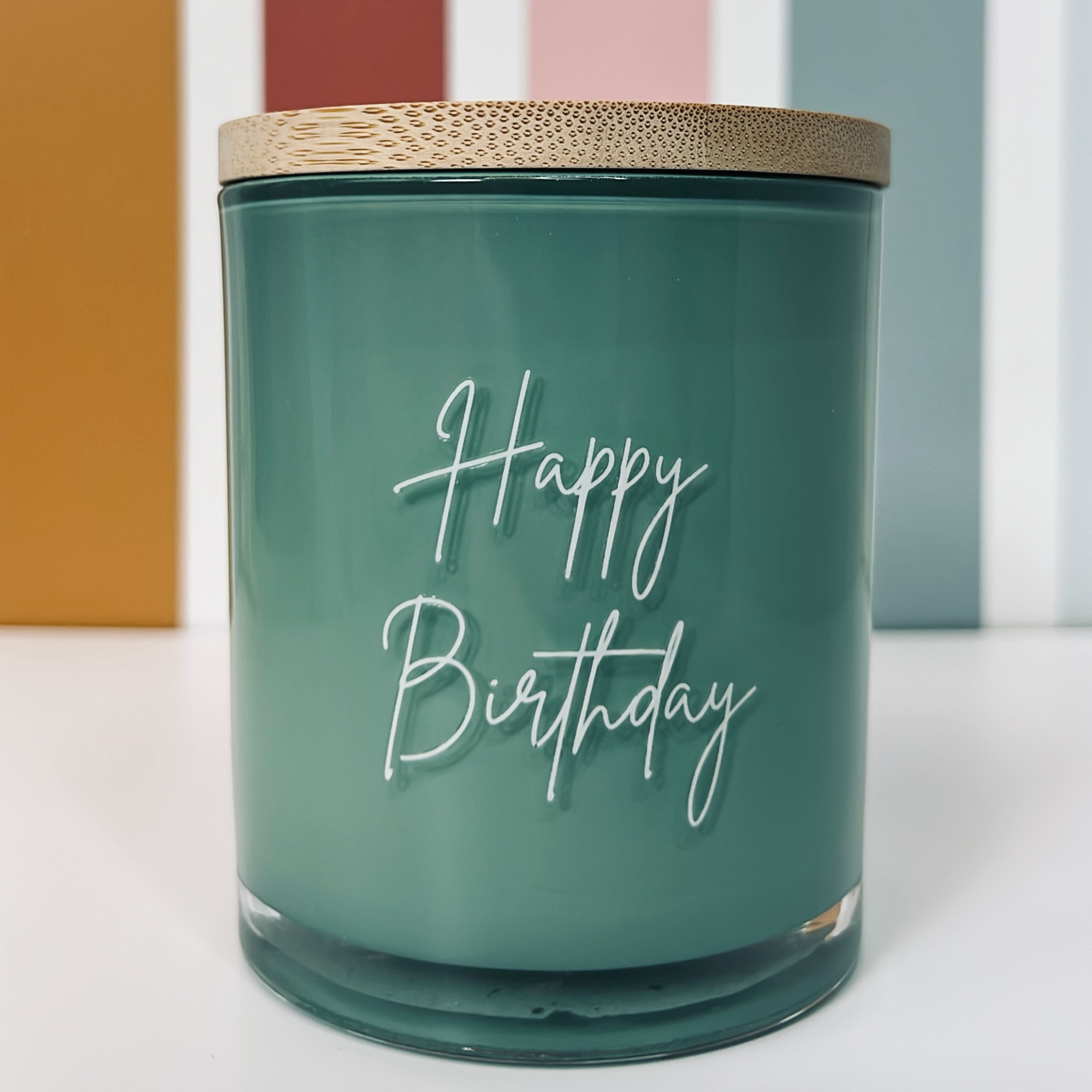 Birthday Candle - Sage jar by Ksentials