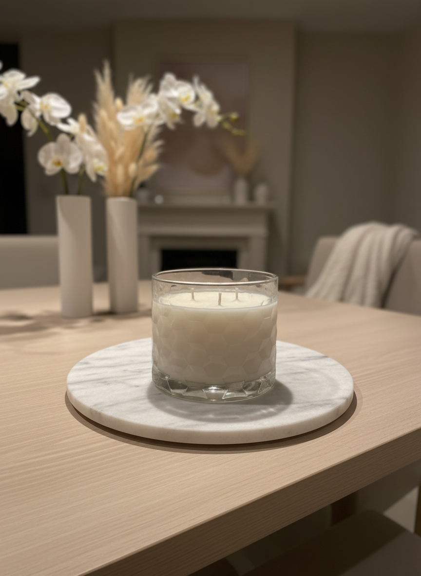 Crystal Soy Candle – Hand Poured, Clean Burning, Artisan Fragrance, Eco & Pet Friendly Candles